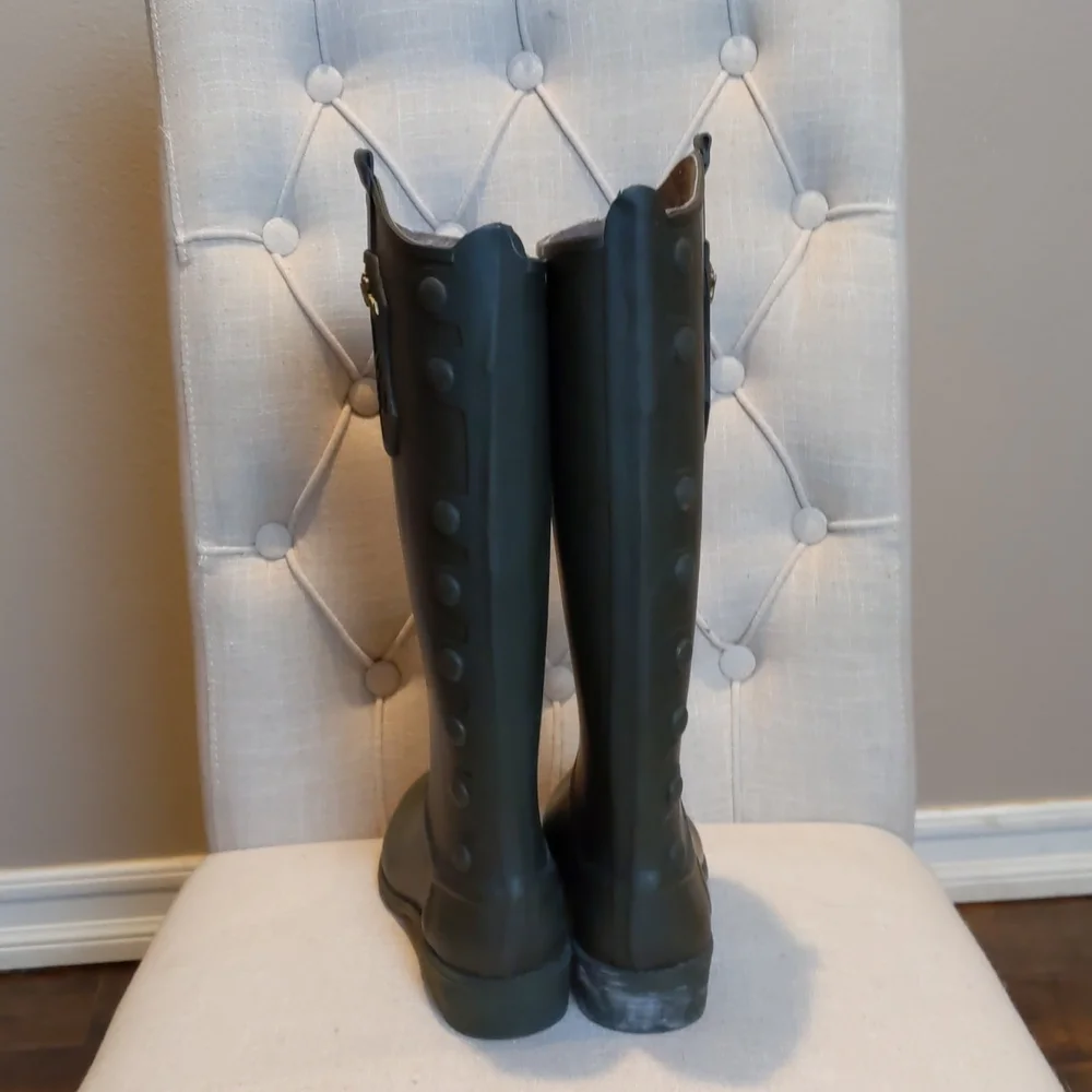 Sam Edelman tall rubber rain boots
